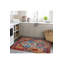Tapis multicolore à motifs géométriques lavables-161926375