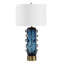  Lampe de table bleue Aura