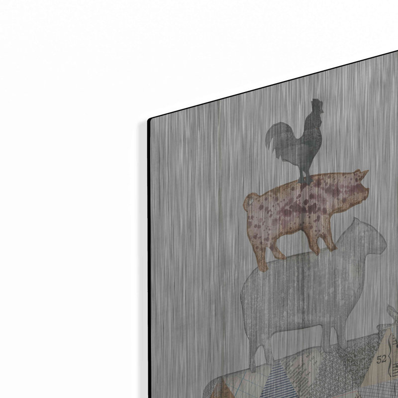 «Farm Family I» par Courtney Prahl, H 24 po x l 16 po