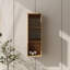Armoire de salle de bain murale 35 "avec porte H 35" x l 12 "