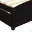 Lit plateforme simple avec deux tiroirs-401449463