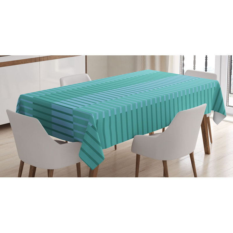 Abstract Tablecloth, 90" L x 60" W