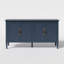 Buffet armoire - Buffet rétro avec tablettes réglables-133038286