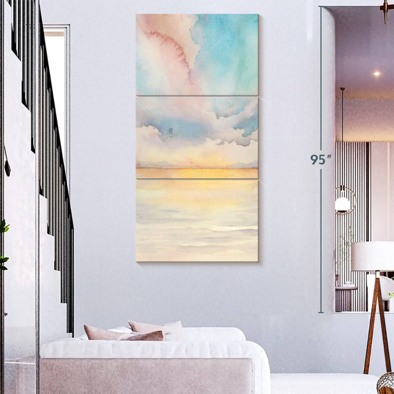 Triptyque Sea Sunset II