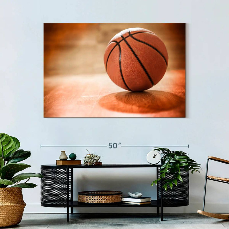  «Orange Basketball, H 32 po x l 48 po