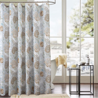 Rideau de douche simple classic escargot Winder