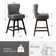 Arabele Swivel 26'' Counter Stool