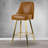 Pavlik Upholstered Counter Stool with Metal Frame-1952532862