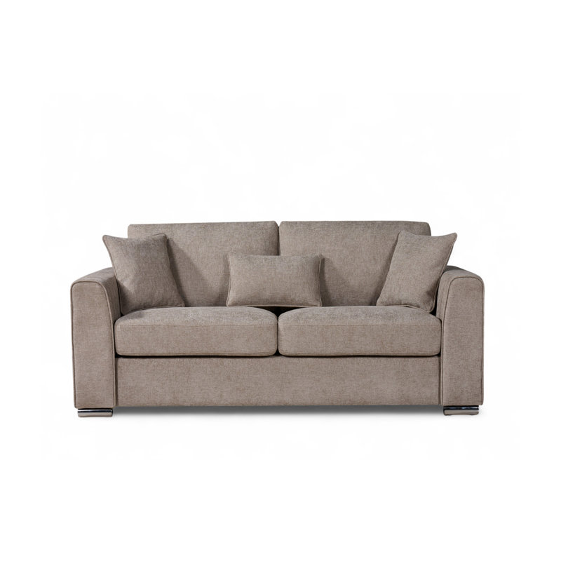Housman 2 Seater Chenille Sofa, Beige