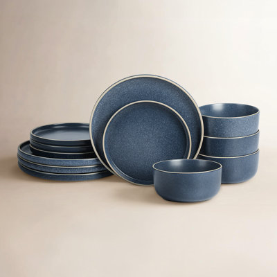 Amber Stoneware Dinnerware Set