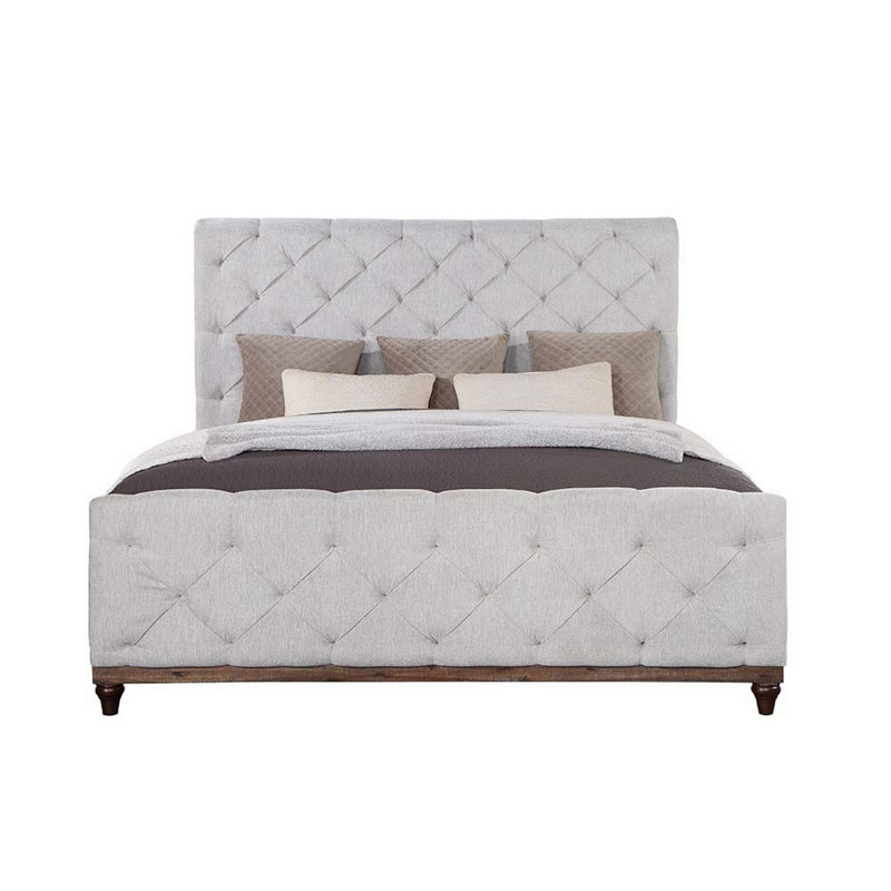 Lit plateforme capitonné Smithson Kastel Stockholm, Grand