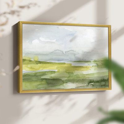 Watery Lowlands II -Framed Print - Restickable