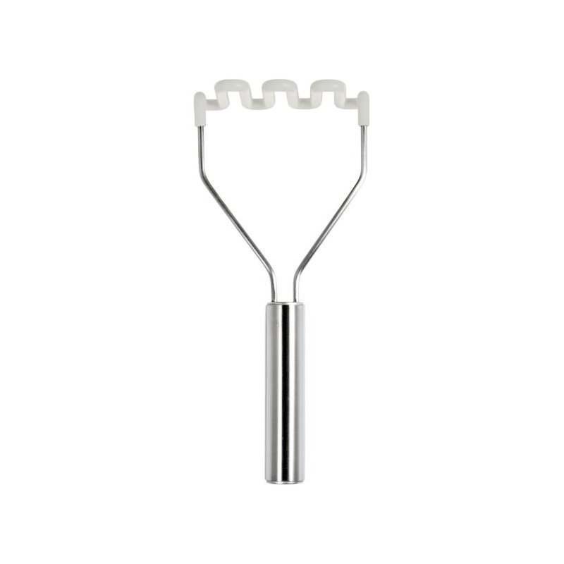 Pilon à purée, Blanc / Blanc