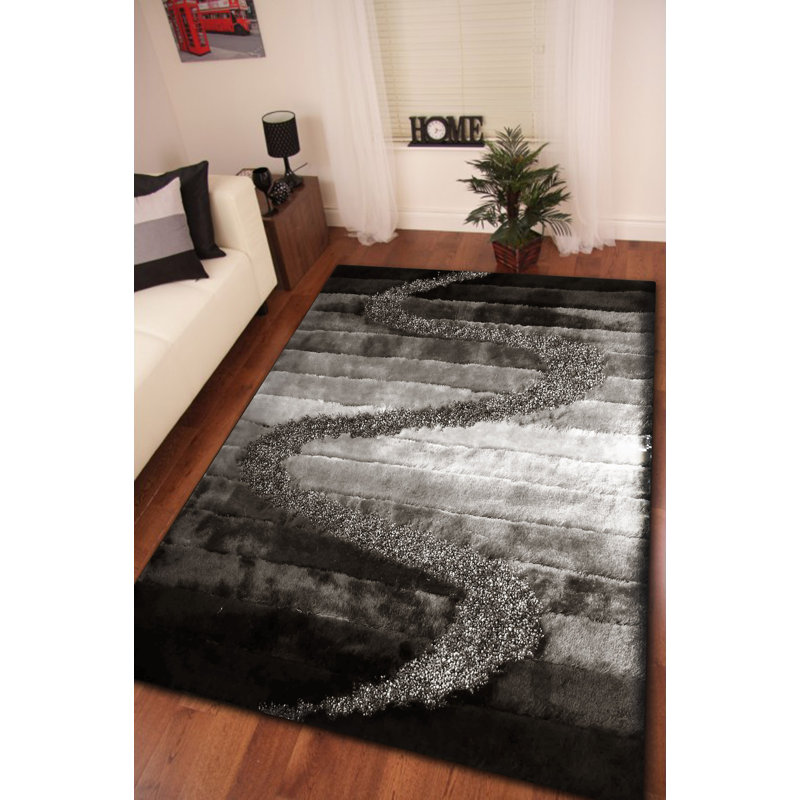Tapis gris area Trexler