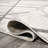 Ardon Modern Geometric Marbled Ivory/Gray Rug-318934211