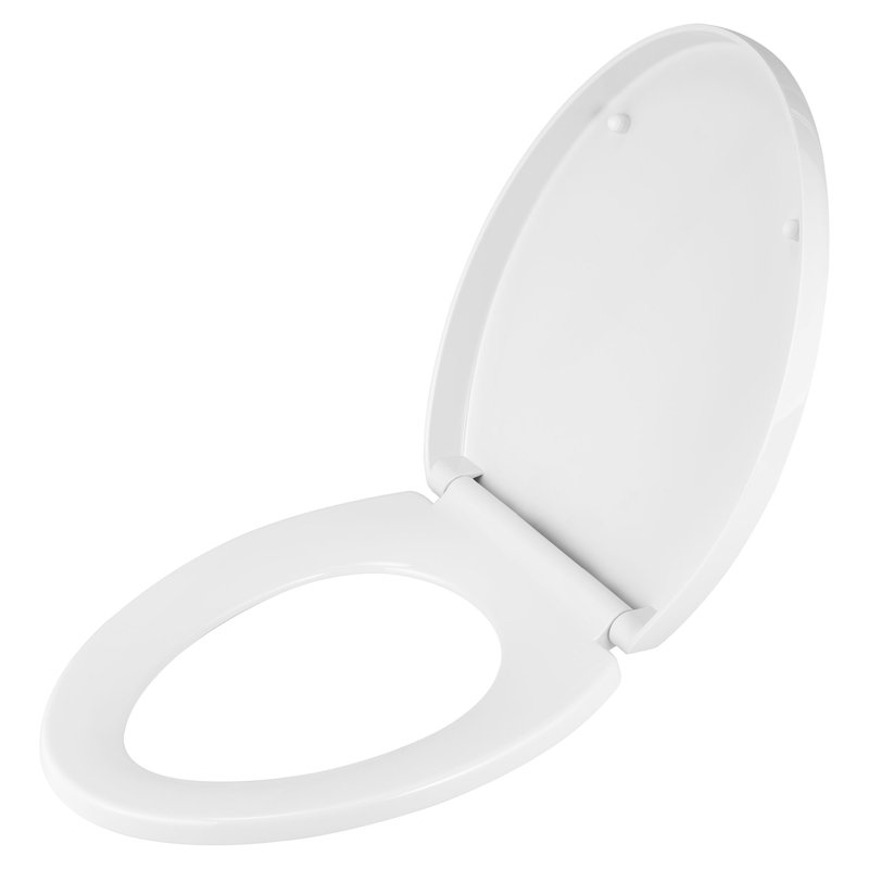 Contemporary Elongated Closed Front Toilet Seat