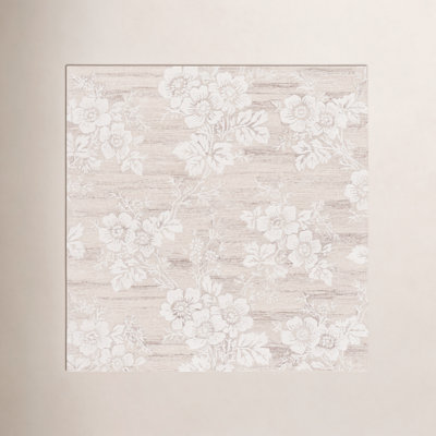 Hand-Tufted Wool Floral Rug