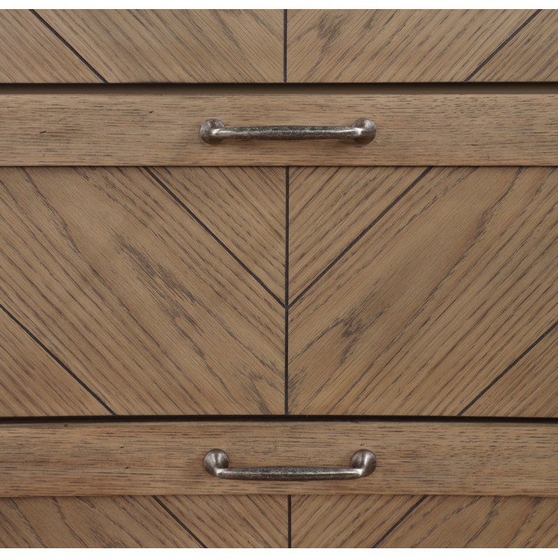 Commode 4 tiroirs Altha Wipert, Sable patiné