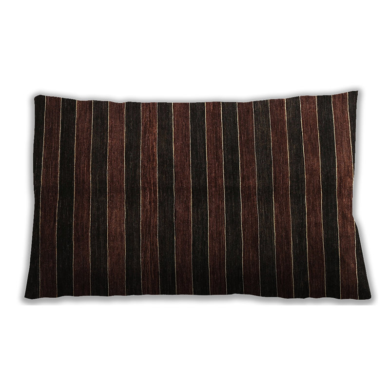 Abstract Throw Pillow, Microsuede
