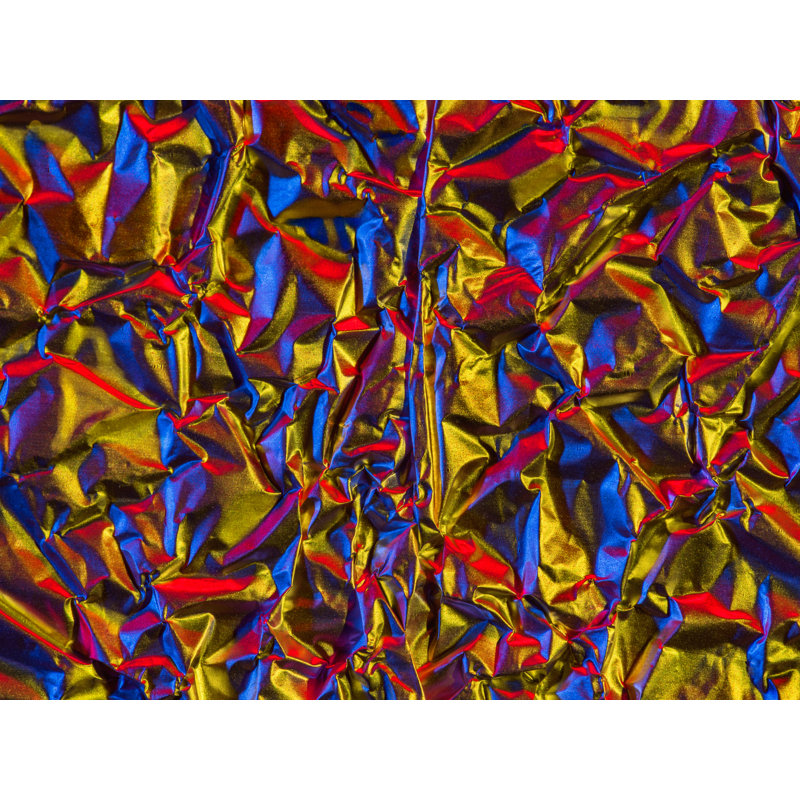Aluminium Foil by Philippe Monthoux, Black Framed Paper, 17.2" H x 21.2" W