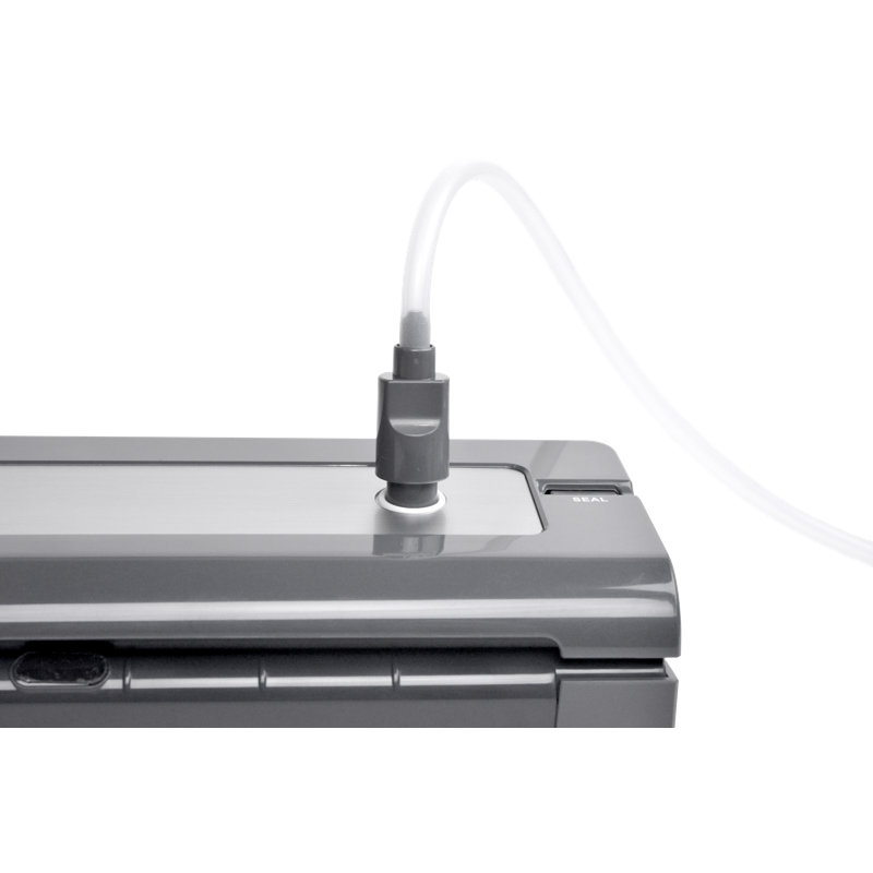 Tribest Sousvant Compact Gray Vacuum Sealer with BPA-Free Bags