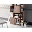 85cm H x 40cm W Solid Wood Etagere Bookcase