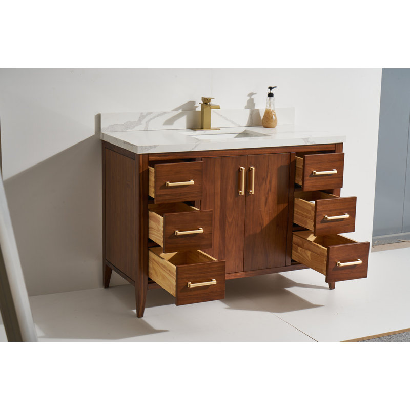 Meuble-lavabo simple avec plateau Robbin 49