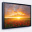 «Poppy Field Under Bright Sunset», reproduction de photo-2035798545-2035798546