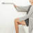 Lifestyle & WellnessZuma Angled Wall-Mount 38"  Right-Handed Grab Bar-20138607