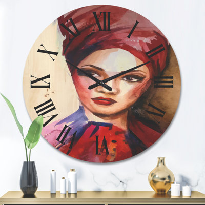 Solid Wood Wall Clock