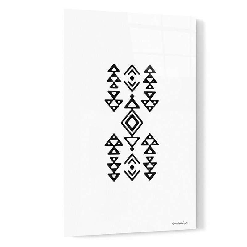 «Aztec Art II» par Seven Trees Design, art mural en verre acrylique, H 24 po x l 16 po x P 0,2 po