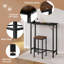 Michealla Counter Stool with Metal Frame-350350853
