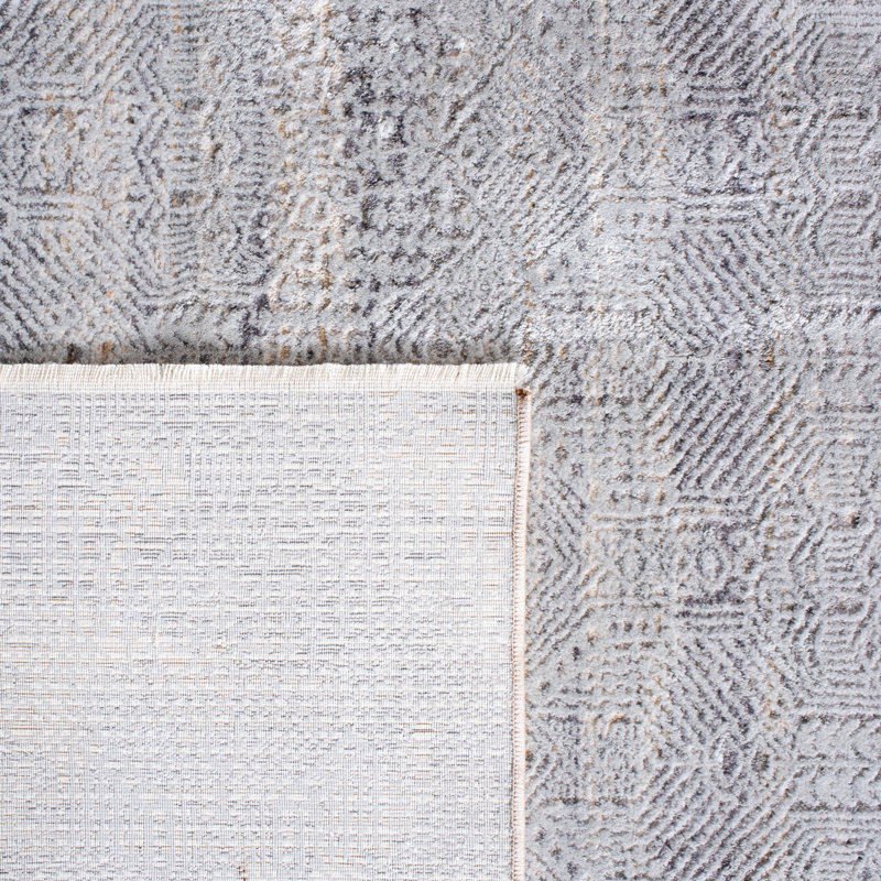 Martha Stewart Sabrina Performance Abstract Rug, Square 6'7"