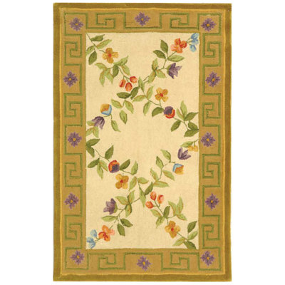 Berkley Wool Pile Floral Rug