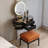 Makeup Vanity Set Glass Top
