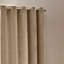 Heavy Chenille Room Darkening Eyelet Curtains-91668127-91668131