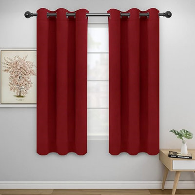 Siffre Pair Eyelet Blackout Window Curtains