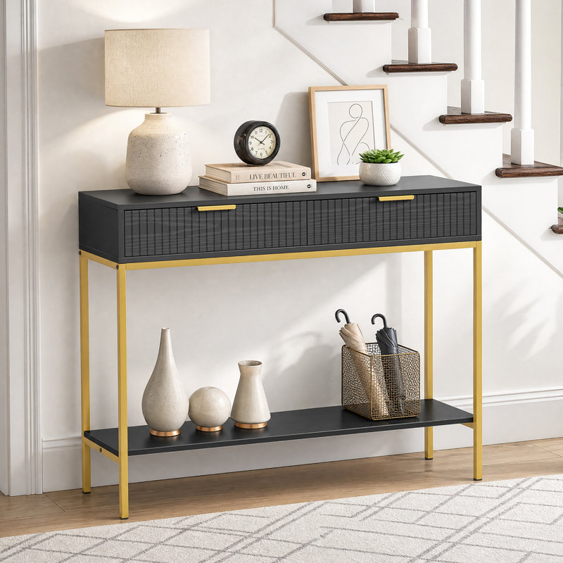 Console 39,3 po Candelario, Black