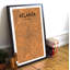 Atlanta City Map - No Frame Print-10712256