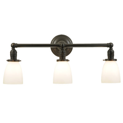 Schoolhouse & Early Electric Solid Brass Armed Sconce