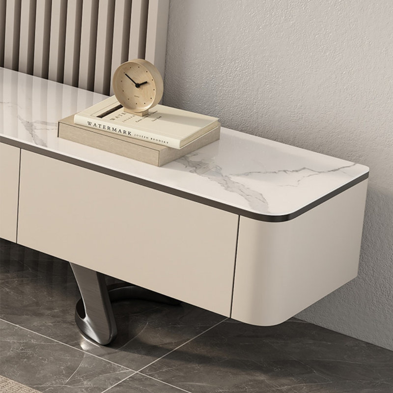 Meuble télé moderne et luxueux, 86.6"