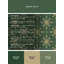 Tapis vert moelleux et moelleux à motif abstrait moderne et contemporain Farrer Christmas - reliure vert sauge-361122211