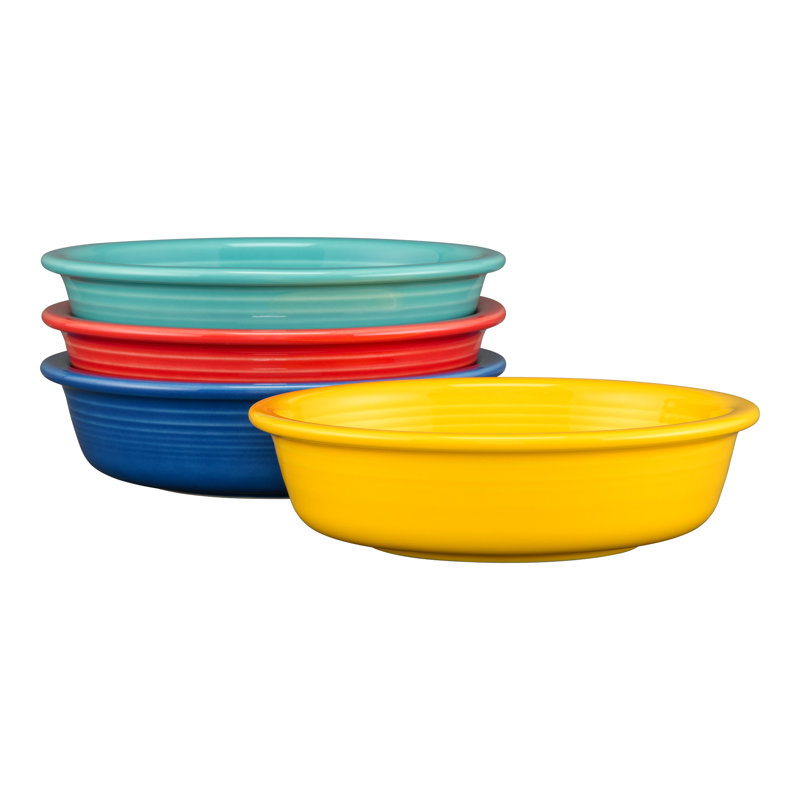 Magasiner les ensembles mixtes Bol à céréales 6 7/8 pouces Fiesta Vibrant Classic 19 oz, ensemble de 4