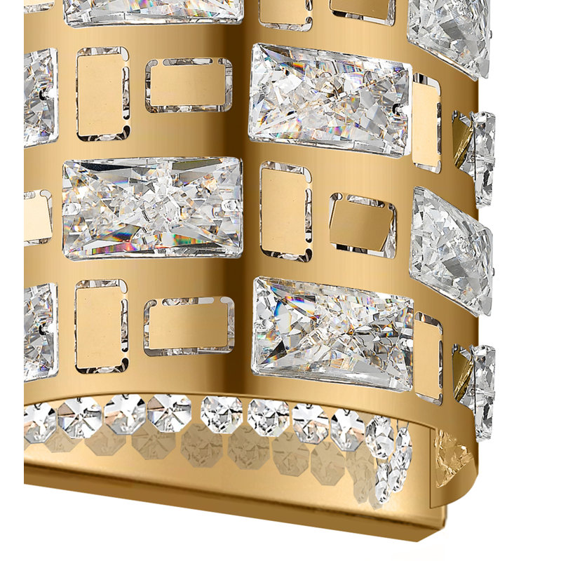 Claussen Flush Mounted Sconce, Gold