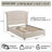 Velvet Tufted Wingback Platform Bed, 2 Storage Drawers, Sprung Slats, No Box Spring Needed-1556979383-1556979381