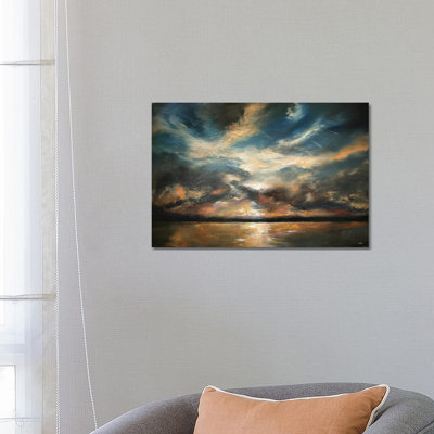 All That's Beautiful Drifts Away by Christopher Lyter - Painting on Canvas