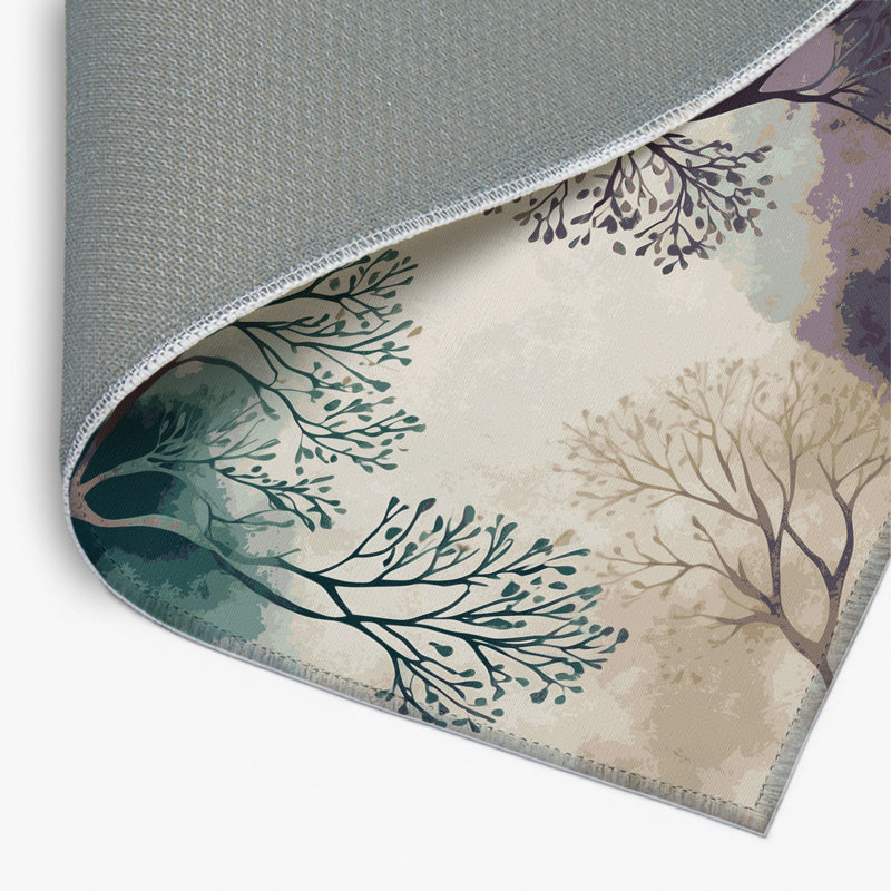 Tapis intérieur et extérieur Midnight Meadow, Rectangle 4pi x 6 pi