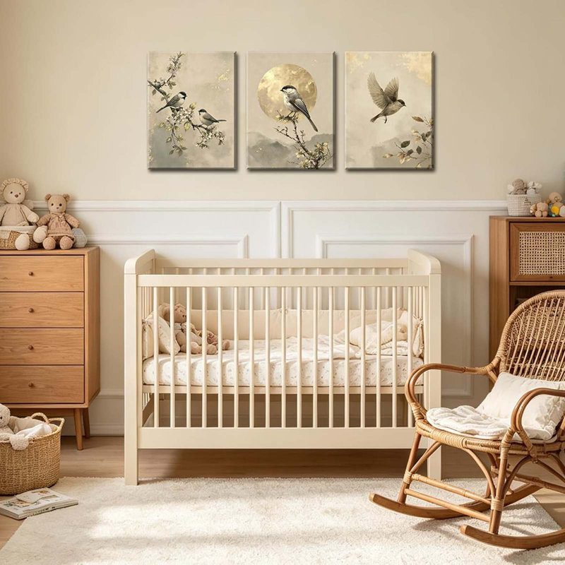 3 Piece Wrapped Canvas Wall Art