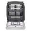 Powersteam Stainless Steel Dishwasher, Transitional Design