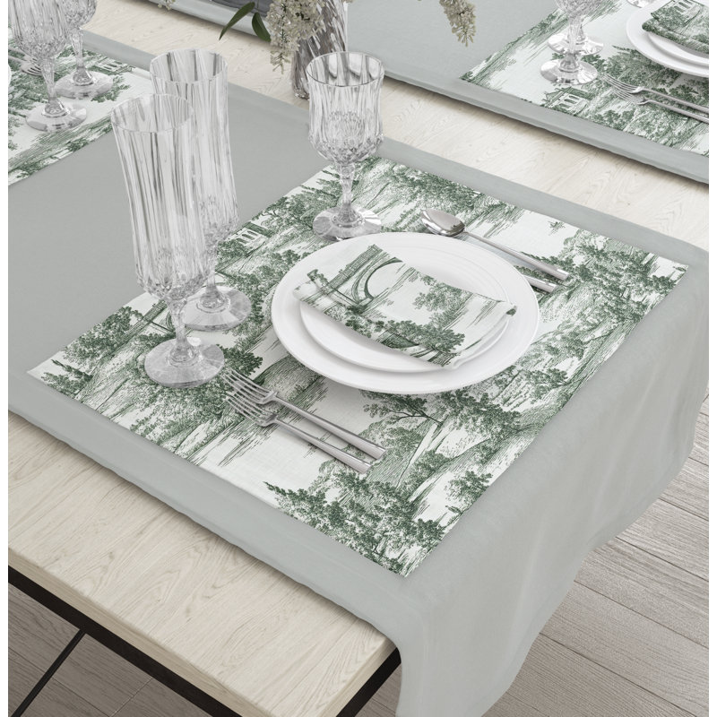 Ensemble de 4 napperons Canva 505